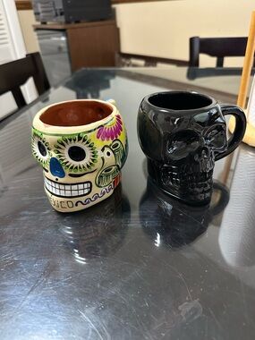 Skull mugs